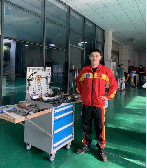 台州唯一！！！中德学子在全国青年职业技能大赛主体赛斩获银奖！！